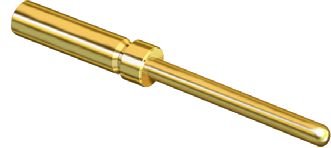 Size 22 Pin Contact with Size 30 Crimp Barrel M39029/58-360 Type 857-217-22-30