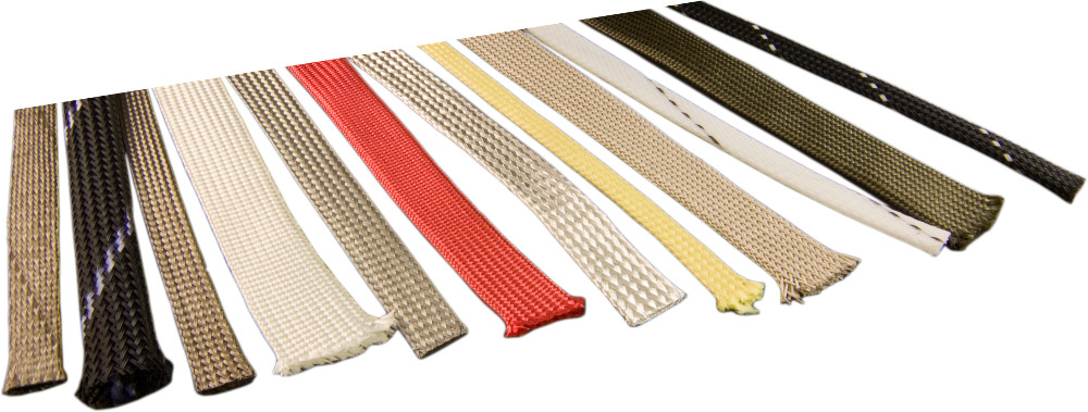 EMI / RFI Braided Cable Shielding / Tubular Expandable Braided Cable  Sleeving / Ground Straps - Glenair