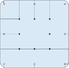 Terminal Rail and Block Mounting Plate 687-466