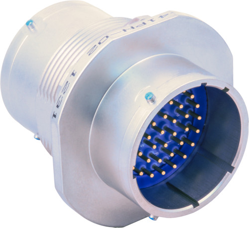 Jam Nut Mount Hermetic Bulkhead Feed-Thru, MIL-DTL-38999 Series I Type, 231-103-H7