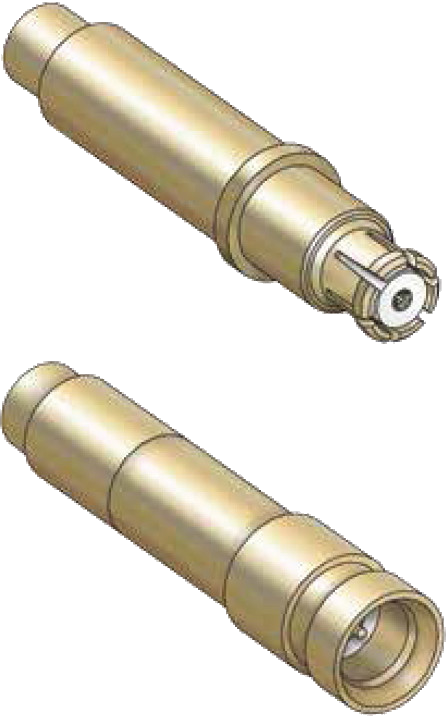 50 Ohm Coaxial Contacts for RG405 Type Flexible Cable for HiPer-D Connectors