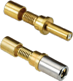 Size 12, 75 Ohm Matched-Impedance Coax Contacts 852-103 852-104