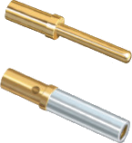 Size 20HD Crimp Contacts for AWG #20-24 Wire 809-204 809-205