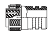 Stainless Steel Plug Assembly, 257-003-6