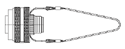 Quick Disconnect, Swivel Lanyard, 947-106