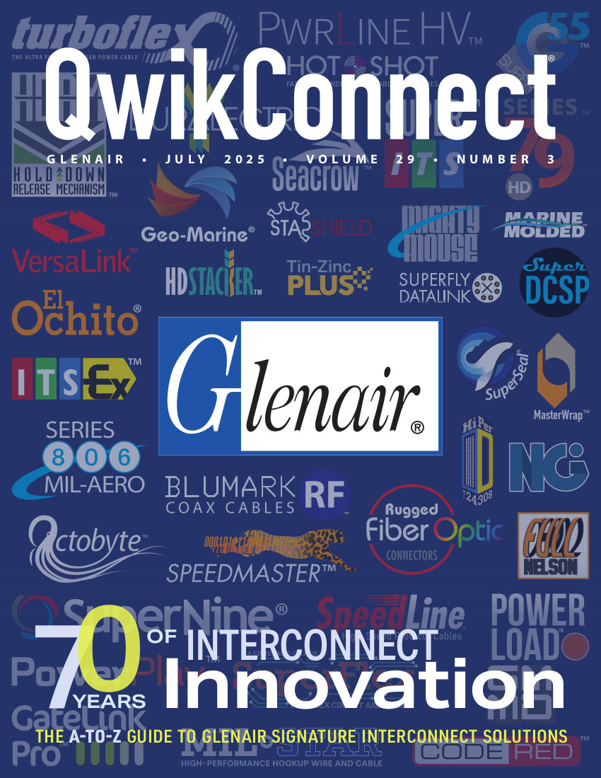 Glenair QwikConnect Magazine – July 2025 – 70 Years of Interconnect Innovation