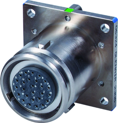 Crimp Plug, Dead-Face, Rear-Panel Mount, Roll-Off Nose, 253-050