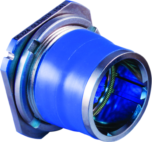 Crimp Receptacle, Float-Mount Series Environmental, 253-015