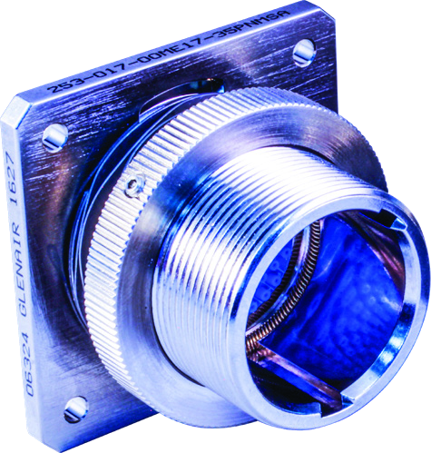 Crimp Receptacle, Float-Mount, Adjustable Zero Separation Force, 253-017