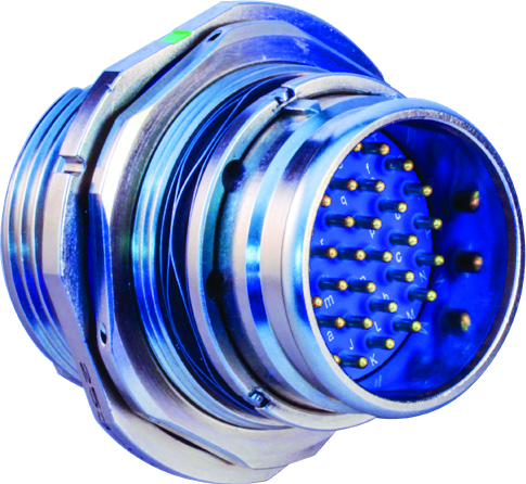 Feedthru, Jam-Nut or In-Line Plug to D38999 Type, Assisted Kickoff, 253-018