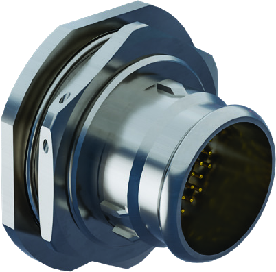 Hermetic Plug, Fixed Jam-Nut Mount, Roll-On / Roll-Off Nose, 253-046
