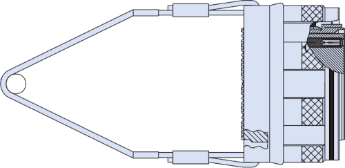 High-Speed Lanyard-Release Plug Series, IAW D38999/31 Type 1, 4, and 6, 233-226
