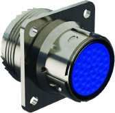 Wall-Mount Receptacle, High-Density MIL-STD-1560 Contact Arrangements, 253-040-00