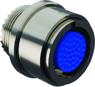 Straight Plug, High-Density MIL-STD-1560 Contact Arrangements, 253-040-06