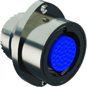 Lanyard-Release Plug, High-Density MIL-STD-1560 Contact Arrangements, 253-040-08
