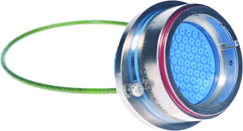 Lanyard-Release Plug, Standard-Density Contact Arrangements, 253-020-08