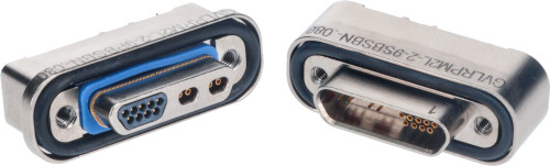 Rear Panel Mount, Straight PCB Connectors, GVLRPM-BS