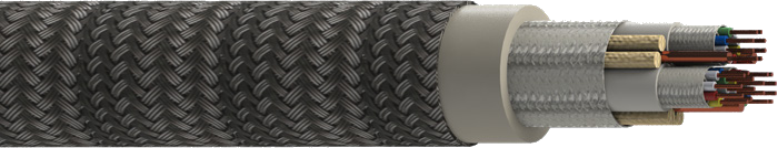 TurboFlex® Copper Core, Duralectric™ D Jacket, 3000 VAC 3-Phase Symmetric with Drain Wire 960-3300 Imperial