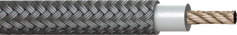 TurboFlex® Aluminum Core, Duralectric™ D Insulation and Fabric Overbraid, 1000-3500 VAC 961-167 Imperial